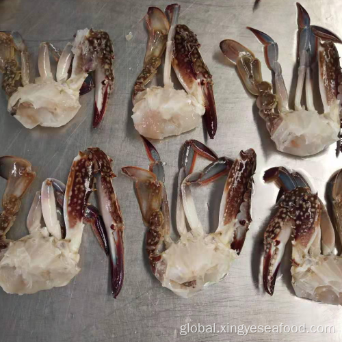 Frozen Whole Swimming Crab Cut Blue Swimming Crab Portunus Trituberculatus Factory